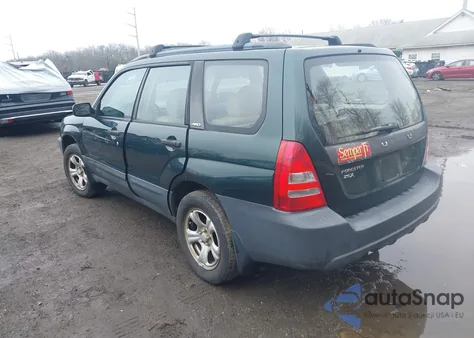 2004 Subaru Forester 2.5X z USA, uszkodzony, nr VIN JF1SG63634H707212